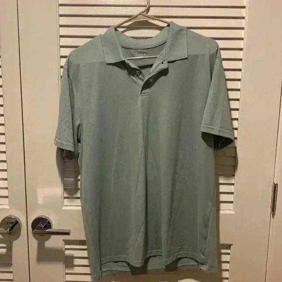 Teal Sporty Polo - Picture 2 of 3